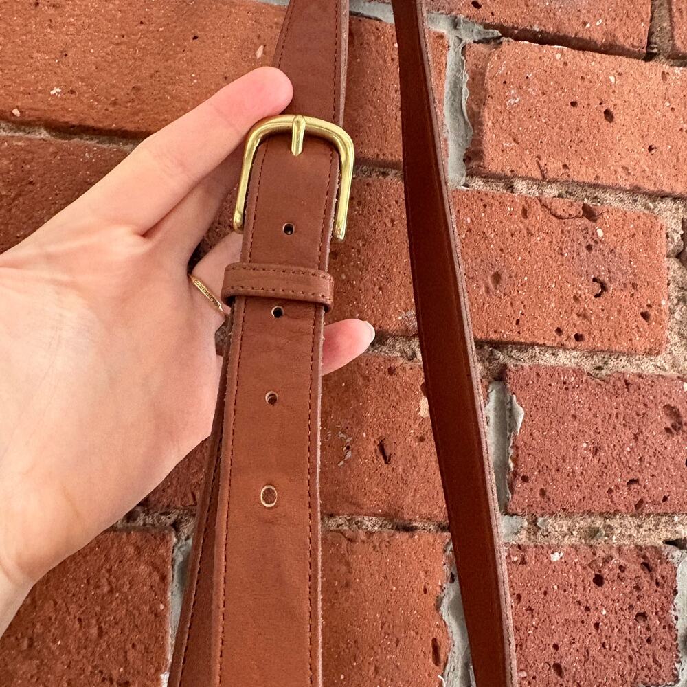 Vintage Coach Large Sidepack 9979 in British Tan Made in the United States - Picture 2 of 15